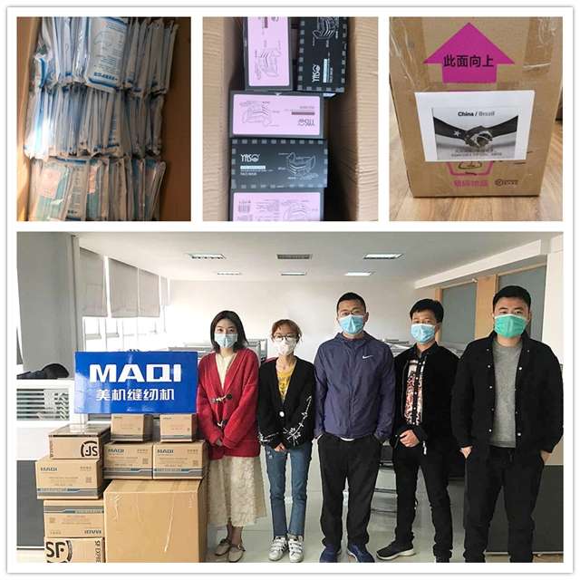 万里送温暖，，，美机公司向外洋经销商援助抗疫物资